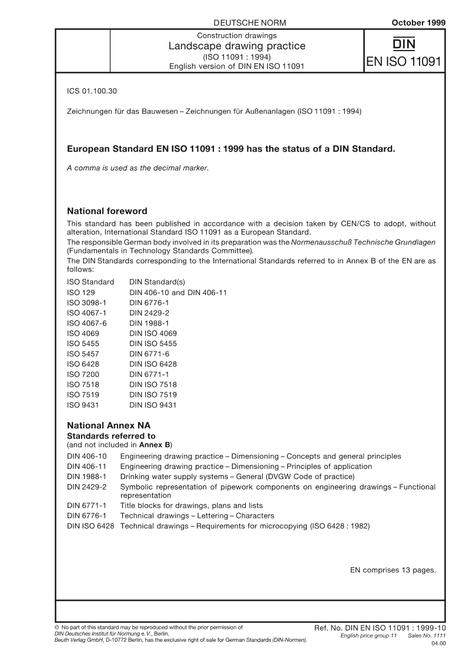 DIN EN ISO 11091