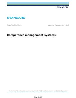 DNV DNVGL-ST-0049