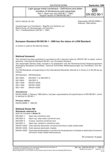 DIN EN ISO 90-1