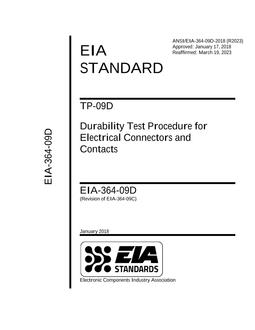 ECIA EIA-364-09D