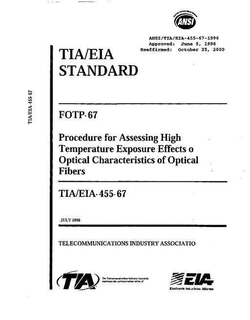 TIA ANSI/TIA/EIA-455-67