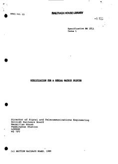 NR BR 1811 ISSUE 1