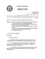 DOD DODD-6490.1