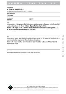 CEI EN 50377-6-1