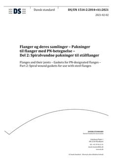 DANSK DS/EN 1514-2+A1