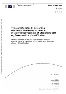 DANSK DS/EN ISO 2560