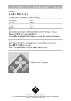 CEI EN 60512-12-1