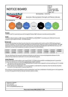 NR NB 214 ISSUE 1