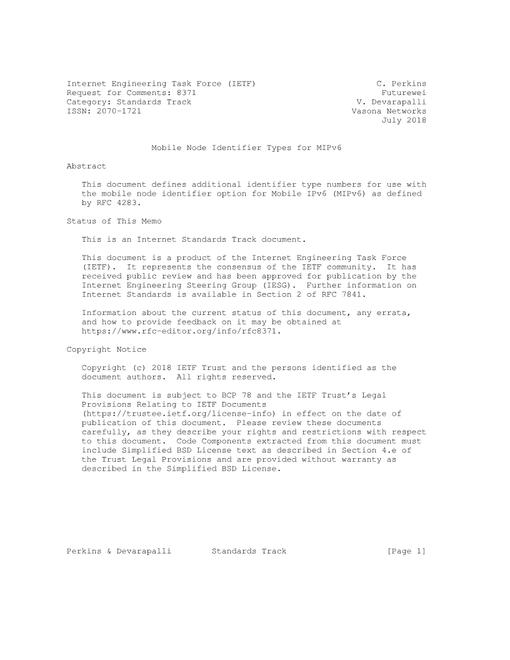 IETF RFC 8371