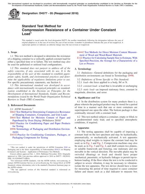 ASTM D4577-05(2018)