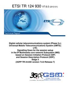 ETSI TR 124 930