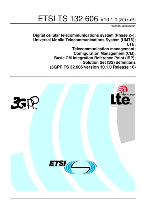 ETSI TS 132 606