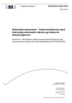 DANSK DS/EN ISO 14581