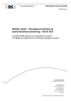DANSK DS/EN ISO 12215-8