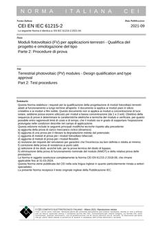 CEI EN IEC 61215-2