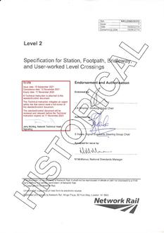 NR NR/L2/SIG/30015 ISSUE 1