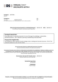DANSK DSF/ISO/DTS 16774-4