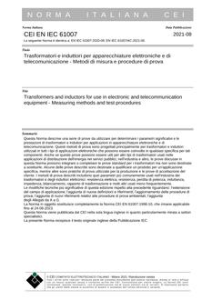CEI EN IEC 61007