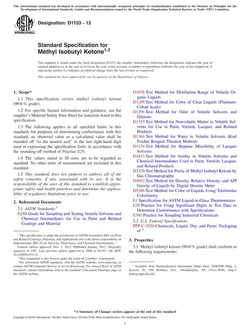 ASTM D1153-12
