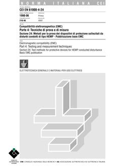 CEI EN 61000-4-24