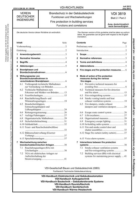 VDI VDI 3819 BLATT 2