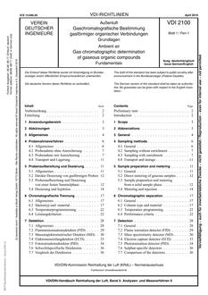 VDI VDI 2100 BLATT 1