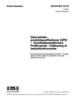 DANSK DS/EN ISO 12179