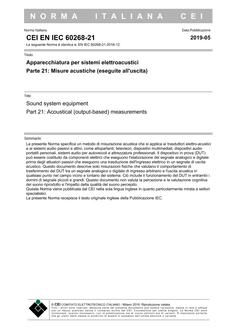 CEI EN IEC 60268-21