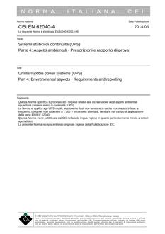 CEI EN 62040-4