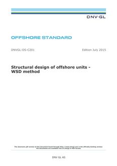 DNV DNVGL-OS-C201