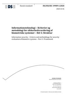 DANSK DS/ISO/IEC 19989-1