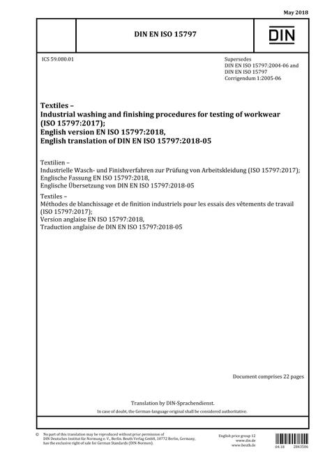 DIN EN ISO 15797