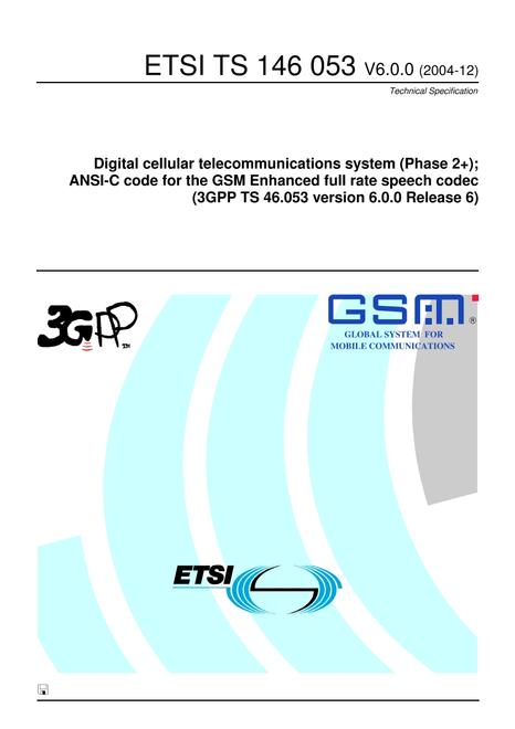 ETSI TS 146 053