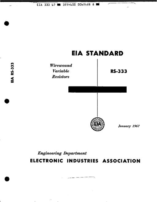 ECIA RS-333