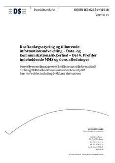 DANSK DS/EN IEC 62351-4