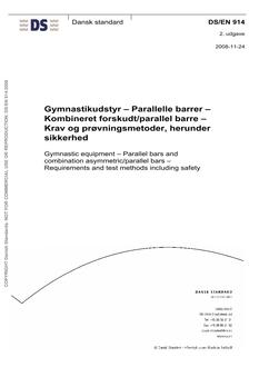 DANSK DS/EN 914