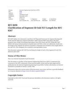 IETF RFC 8690