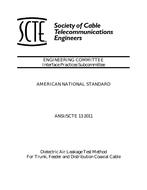 SCTE 13 2011