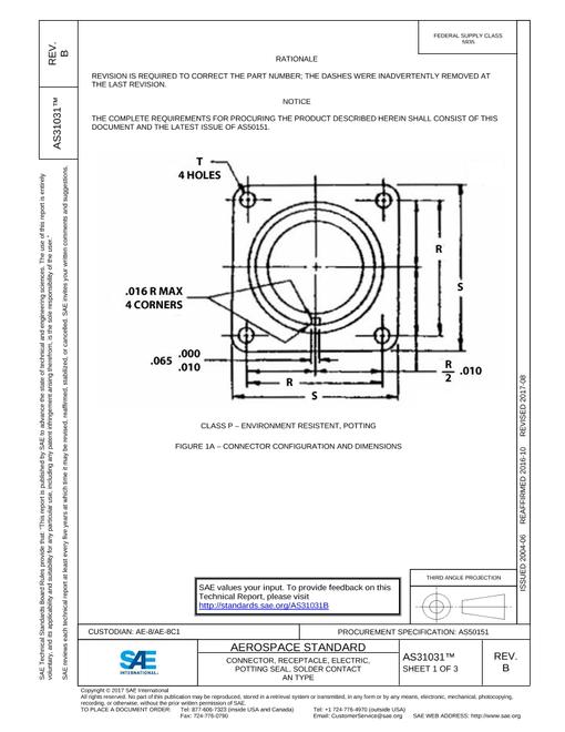SAE AS31031B