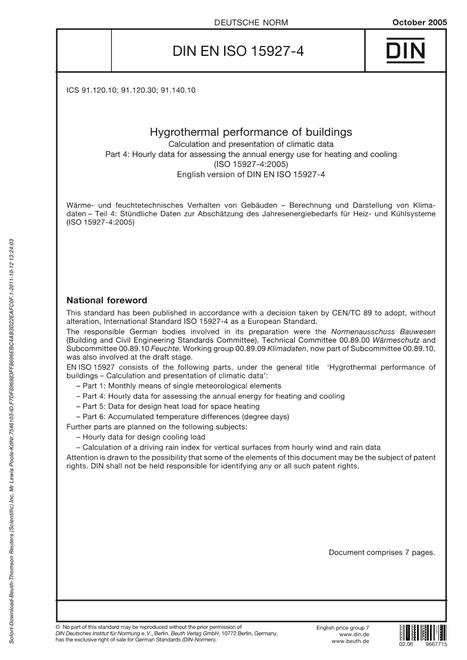 DIN EN ISO 15927-4