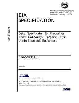 ECIA EIA-540B0AE