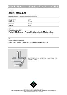 CEI EN 60068-2-80