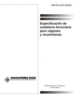 AWS D15.1/D15.1M SPANISH
