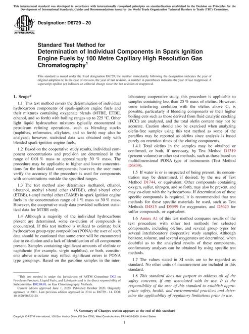 ASTM D6729-20