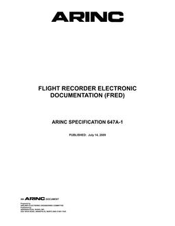 ARINC 647A-1