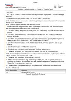 NR NR/L2/SIG/30014/D115/DT1-01 ISSUE 2