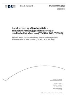 DANSK DS/EN 17505
