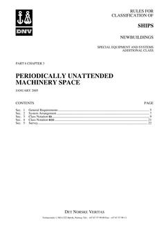 DNV DNV-RU-SHIPS PART 6 CHAPTER 3