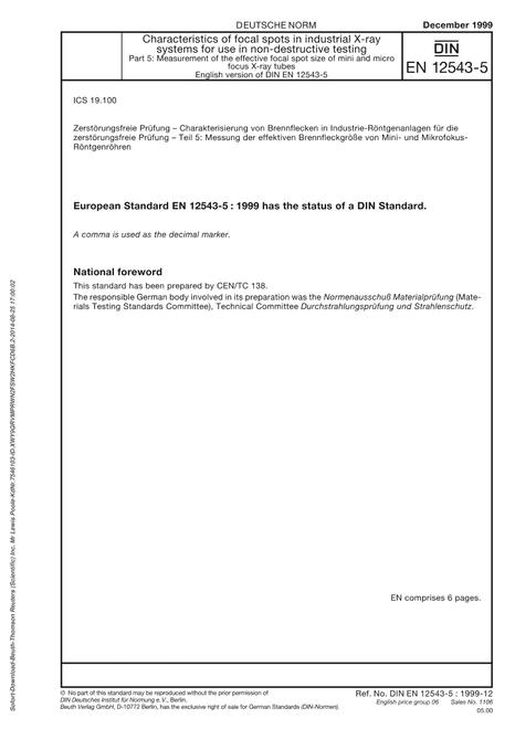 DIN EN 12543-5