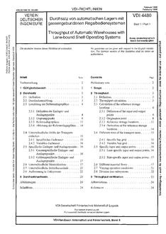 VDI VDI 4480 BLATT 1
